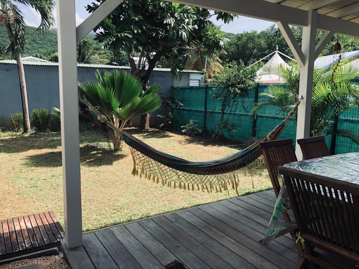 Habitation Baliache - Maison créole avec jardin privatif, plage à 200m Villa Deshaies Exterior foto